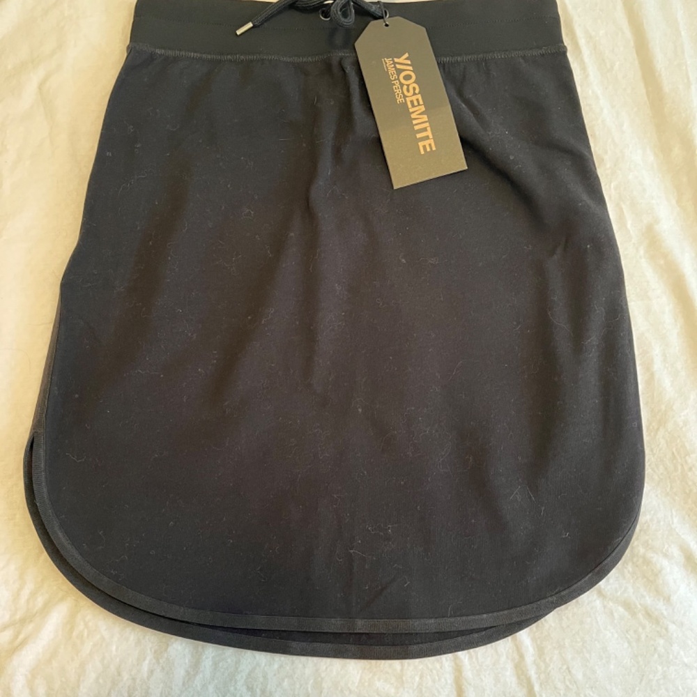 James Perse Y/OSEMITE Track Skirt - Black (NWT)